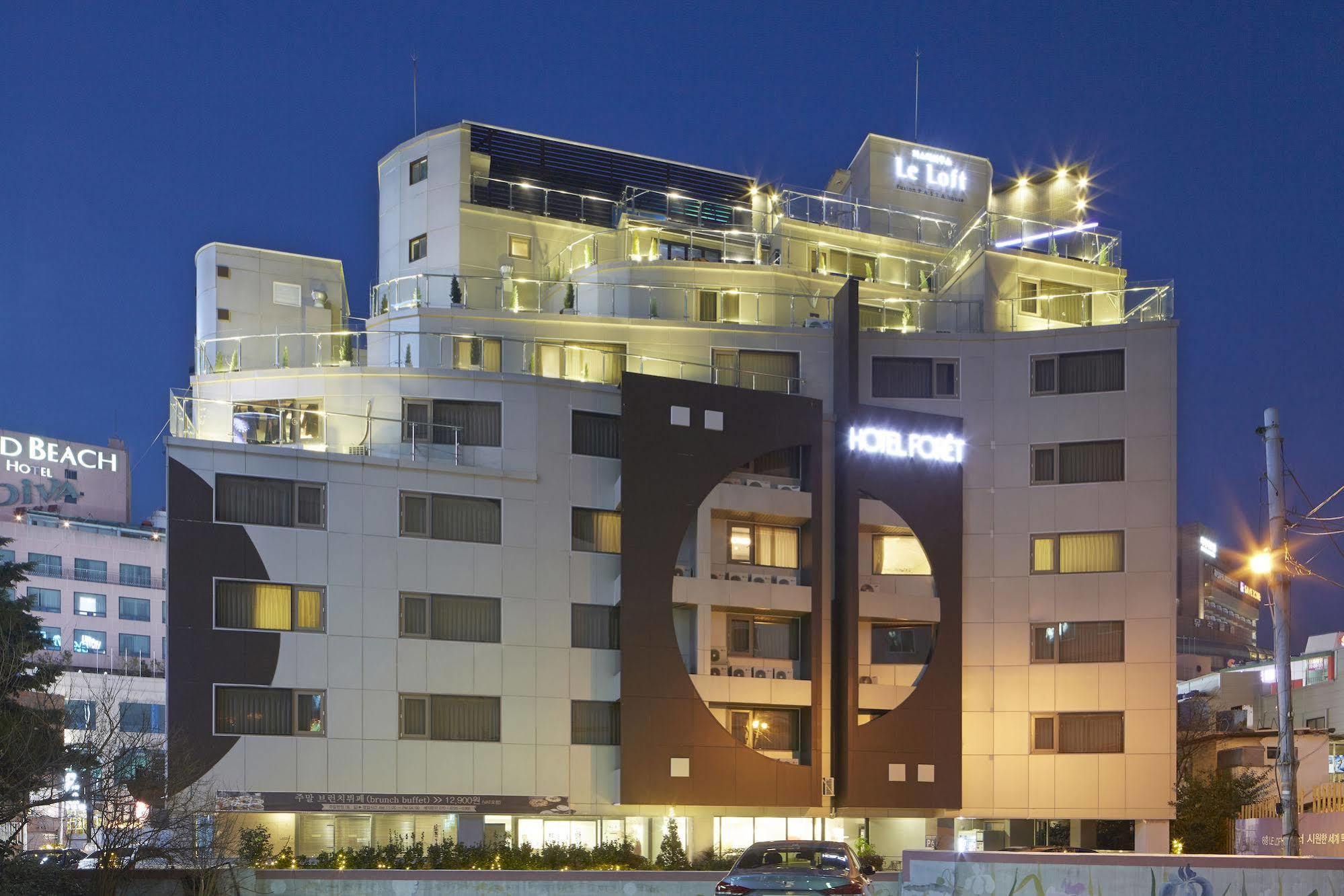 Hotel Foret Premier Haeundae Pusan Exteriér fotografie